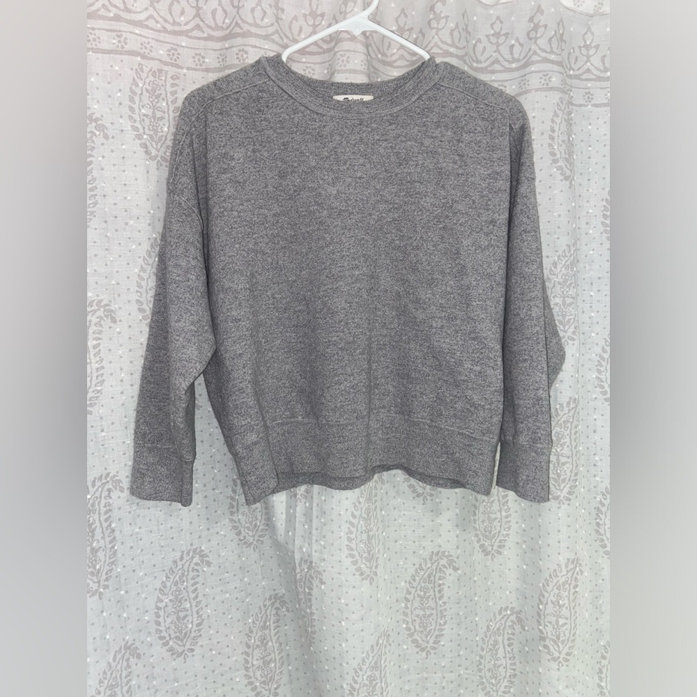 Madewell Heather Gray Wool Sweater Women’s XL